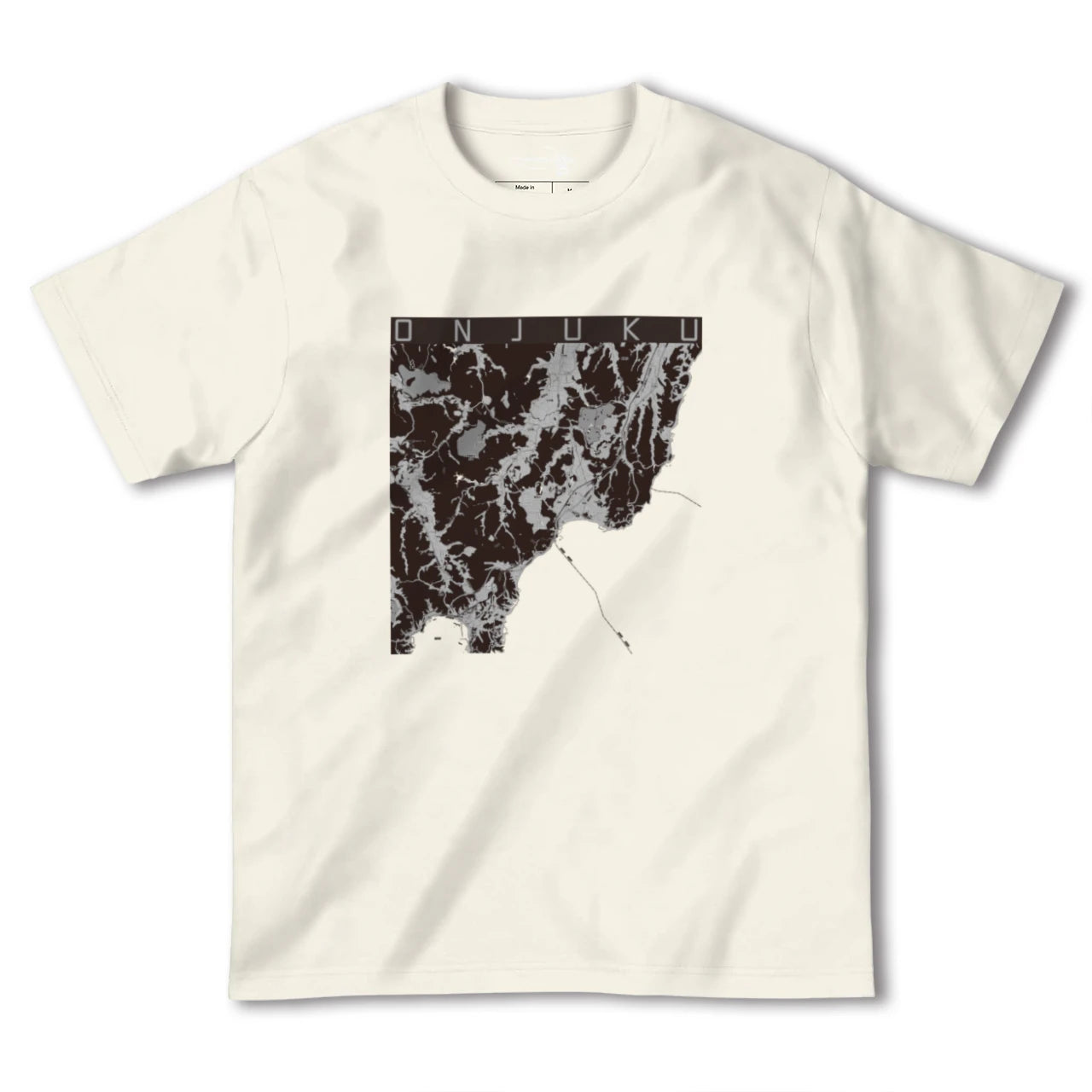 【御宿(千葉県)】地図柄ヘビーウェイトTシャツ