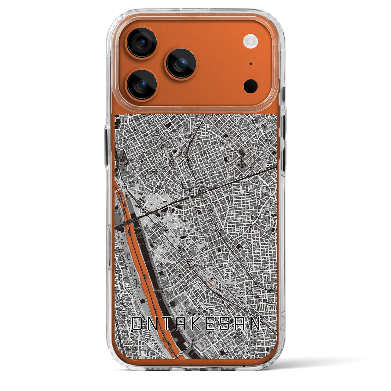 【御嶽山(東京都)】地図柄iPhoneケース(MagSafeタイプ)