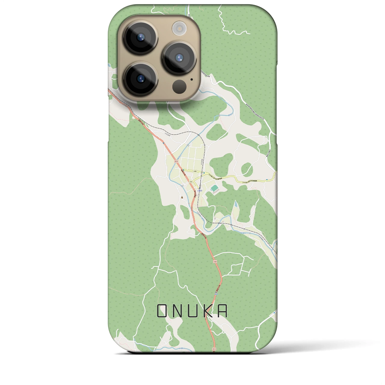 【小奴可(広島県)】地図柄iPhoneケース(バックカバータイプ)