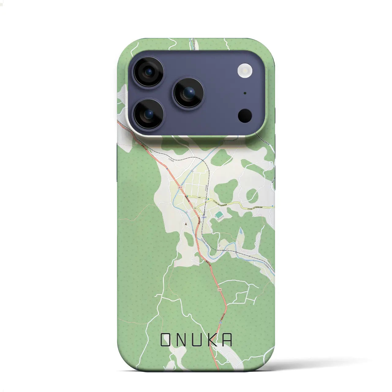 【小奴可(広島県)】地図柄iPhoneケース(バックカバータイプ)