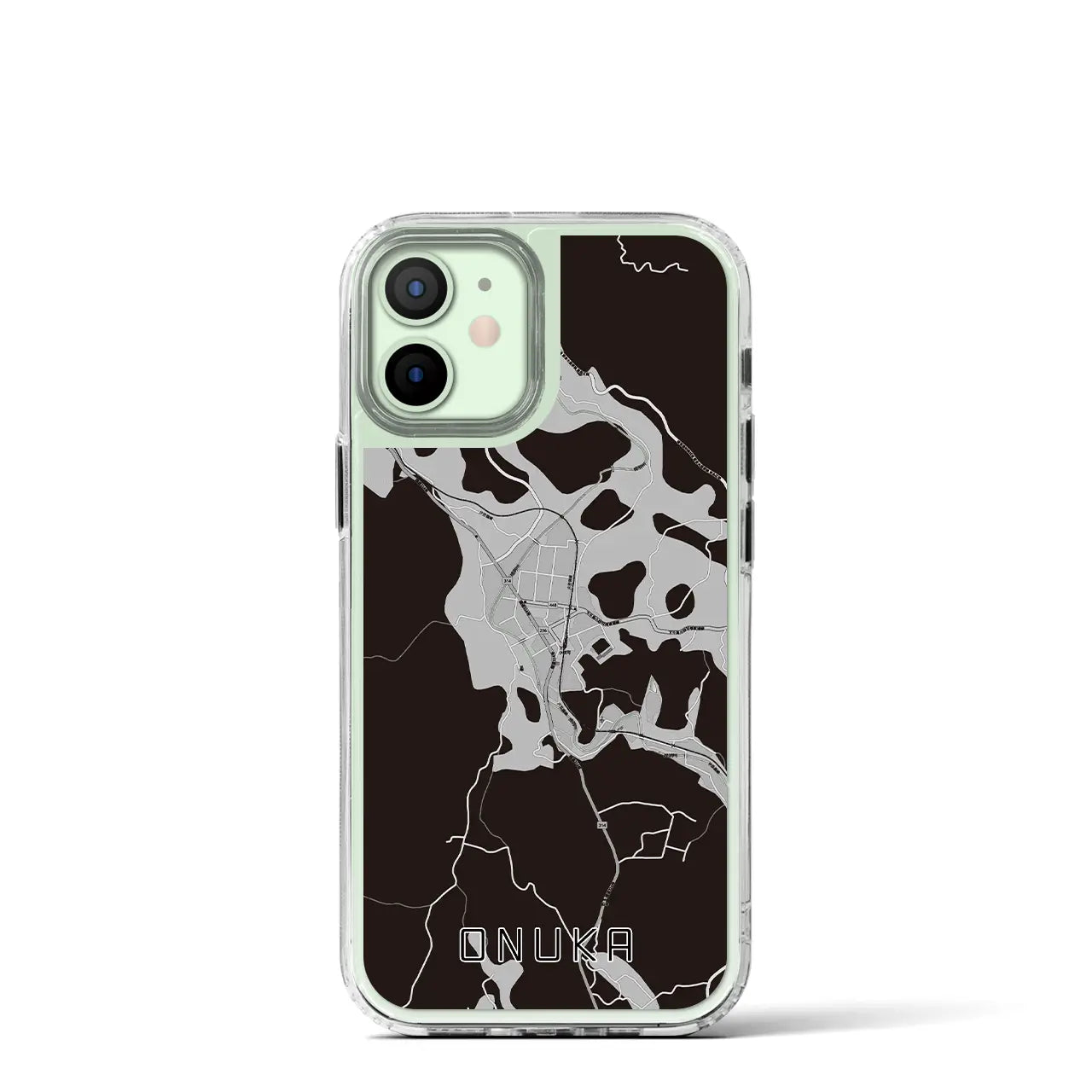 【小奴可(広島県)】地図柄iPhoneケース(MagSafeタイプ)