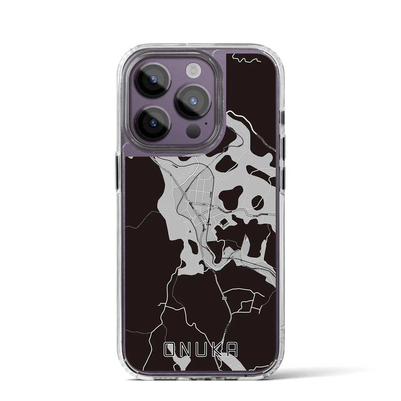 【小奴可(広島県)】地図柄iPhoneケース(MagSafeタイプ)