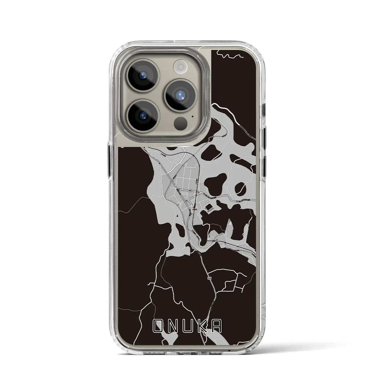 【小奴可(広島県)】地図柄iPhoneケース(MagSafeタイプ)