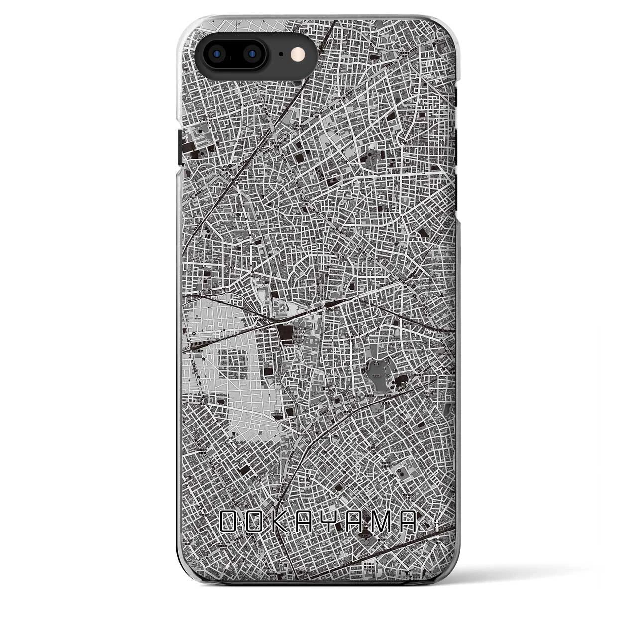 【大岡山(東京都)】地図柄iPhoneケース(クリアタイプ)