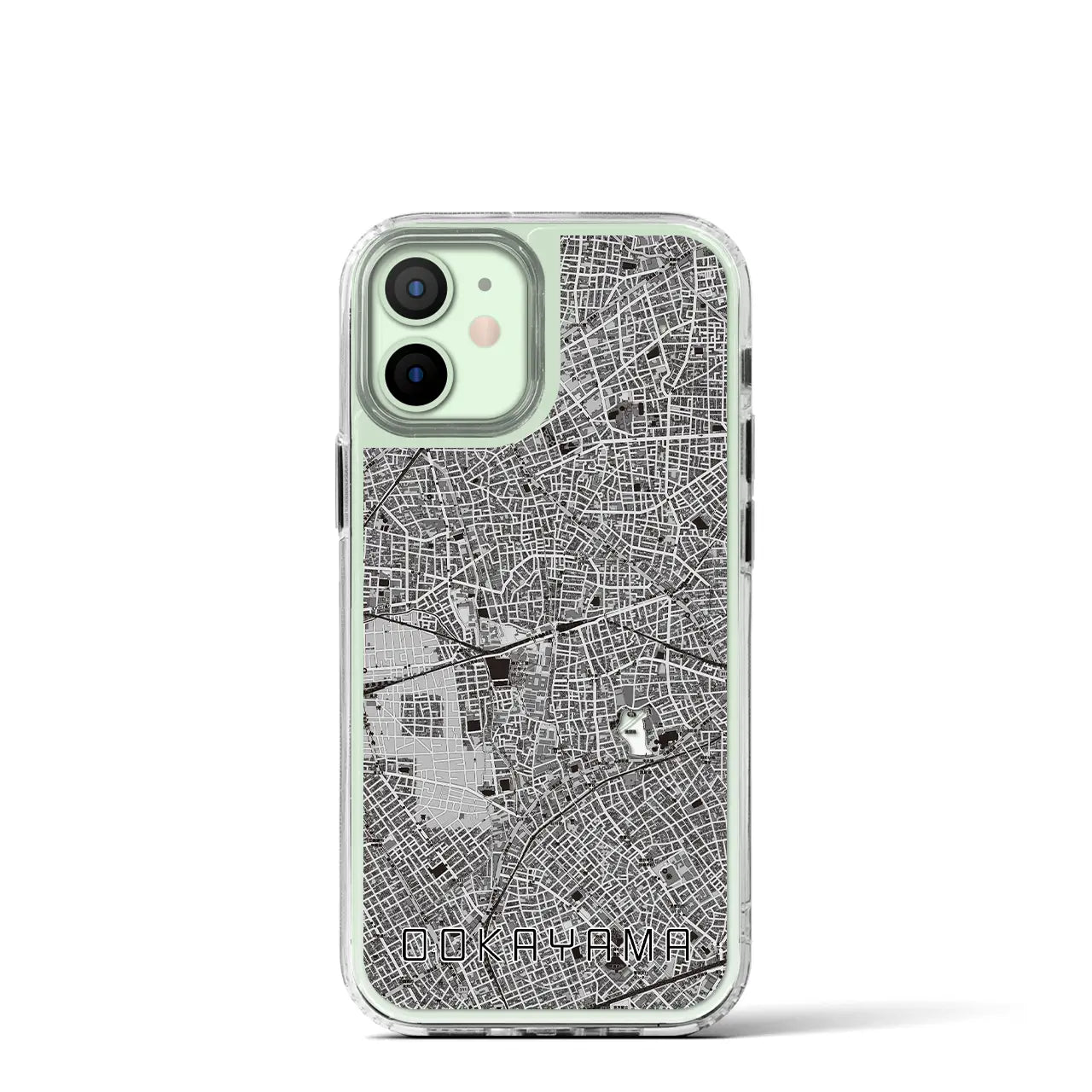 【大岡山(東京都)】地図柄iPhoneケース(MagSafeタイプ)