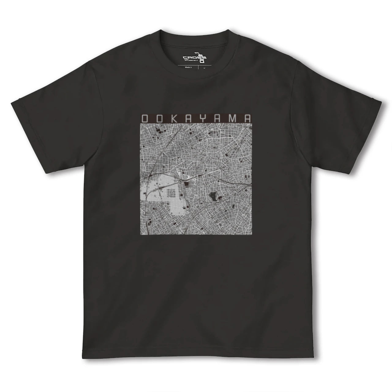 【大岡山(東京都)】地図柄ヘビーウェイトTシャツ