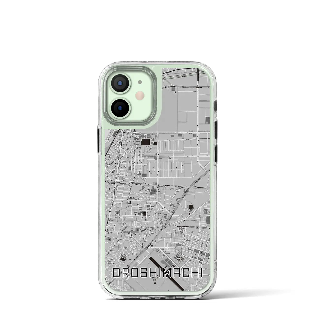 【卸町(宮城県)】地図柄iPhoneケース(MagSafeタイプ)