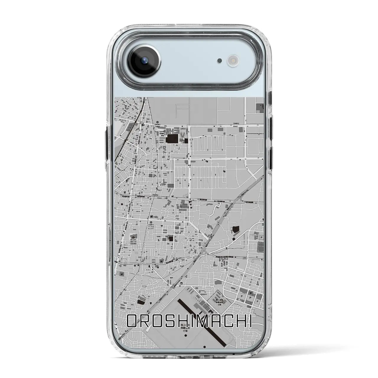 【卸町(宮城県)】地図柄iPhoneケース(MagSafeタイプ)