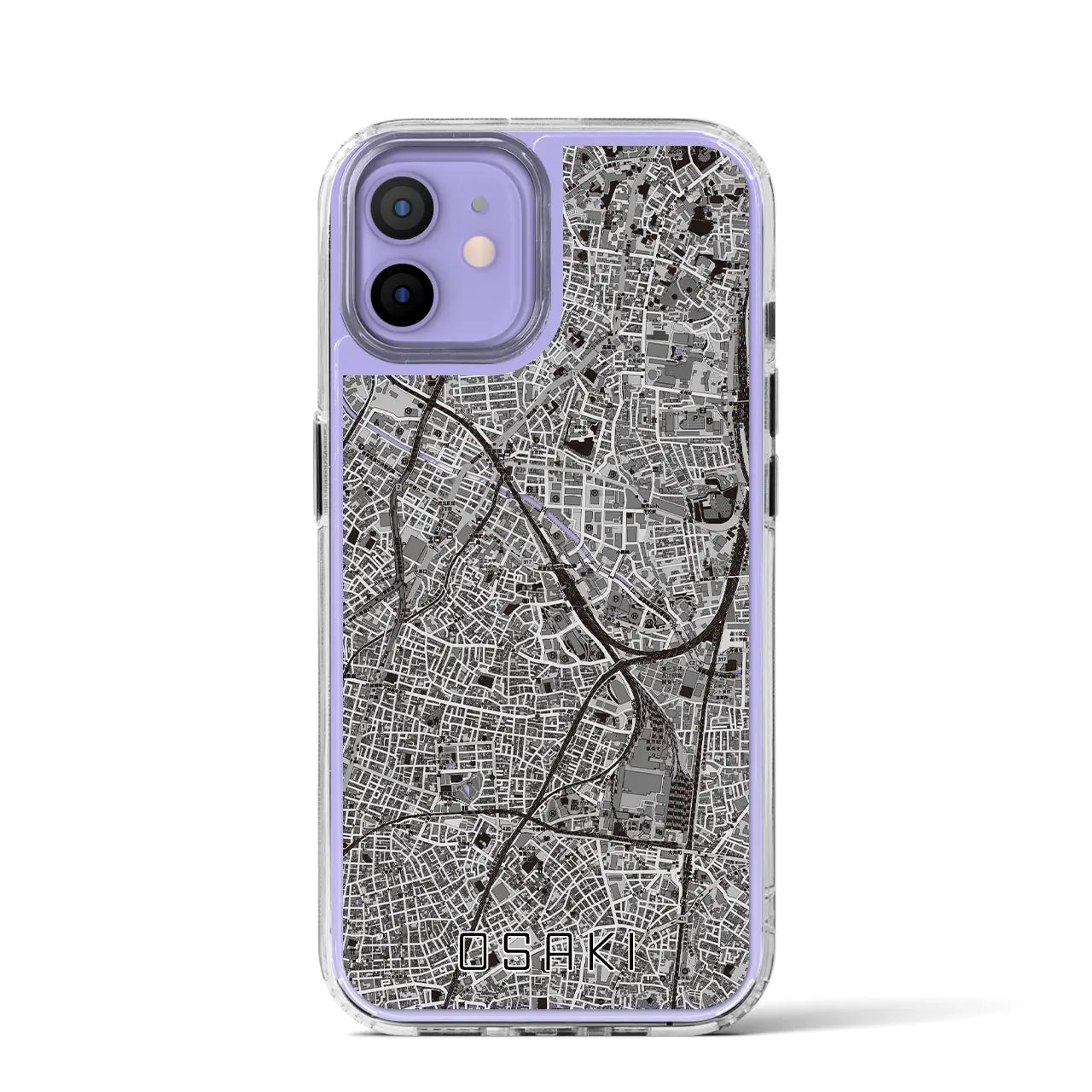【大崎(東京都)】地図柄iPhoneケース(MagSafeタイプ)