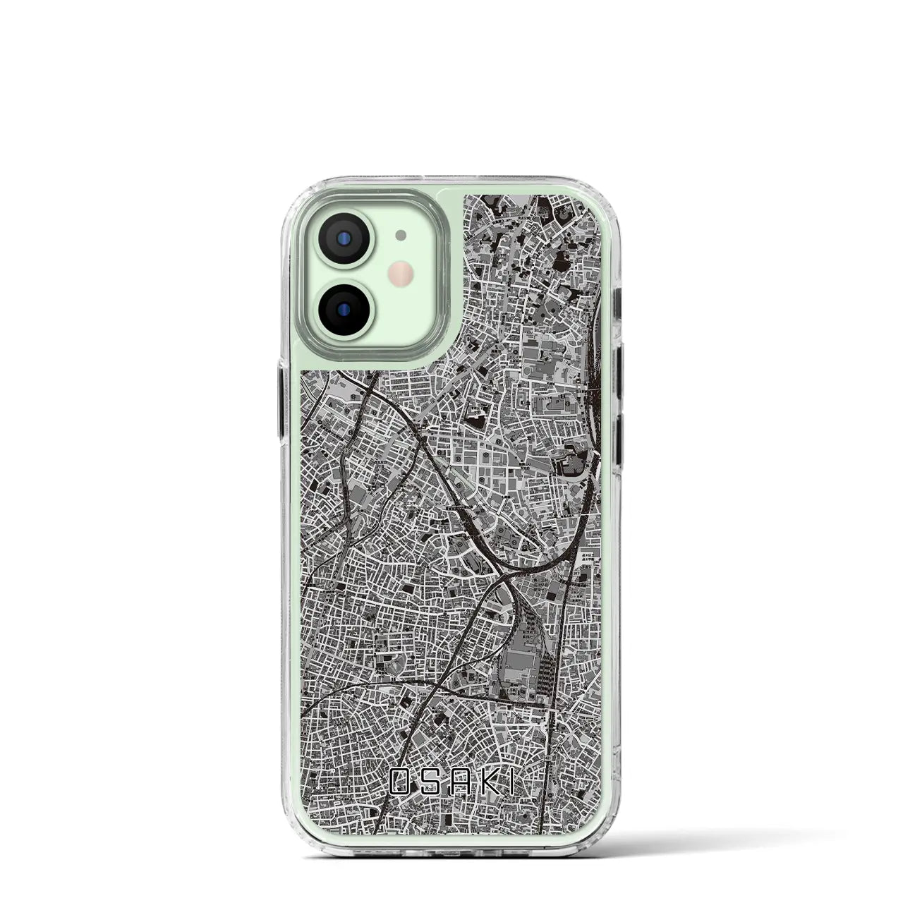 【大崎(東京都)】地図柄iPhoneケース(MagSafeタイプ)