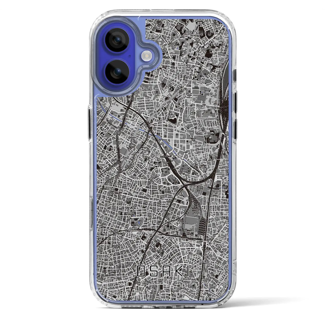 【大崎(東京都)】地図柄iPhoneケース(MagSafeタイプ)