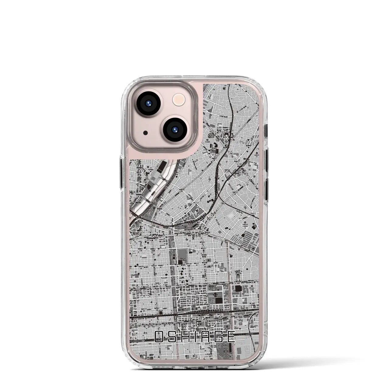 【押上(東京都)】地図柄iPhoneケース(MagSafeタイプ)