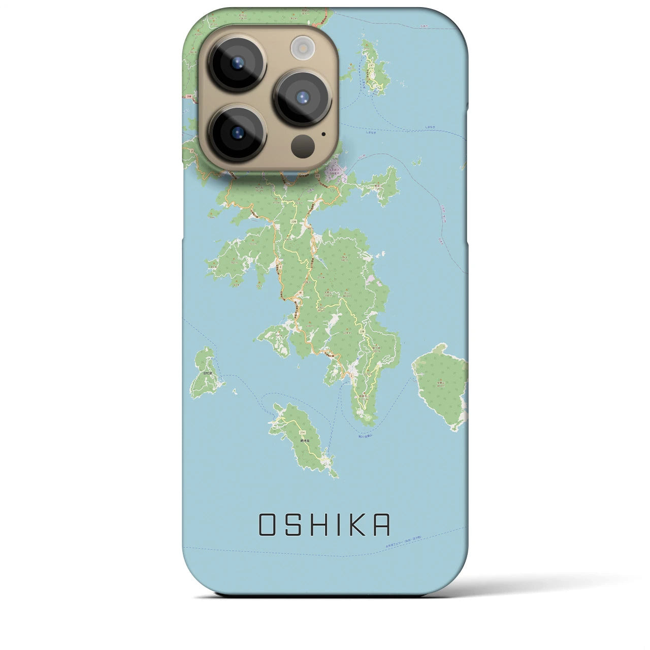 【牡鹿(宮城県)】地図柄iPhoneケース(バックカバータイプ)