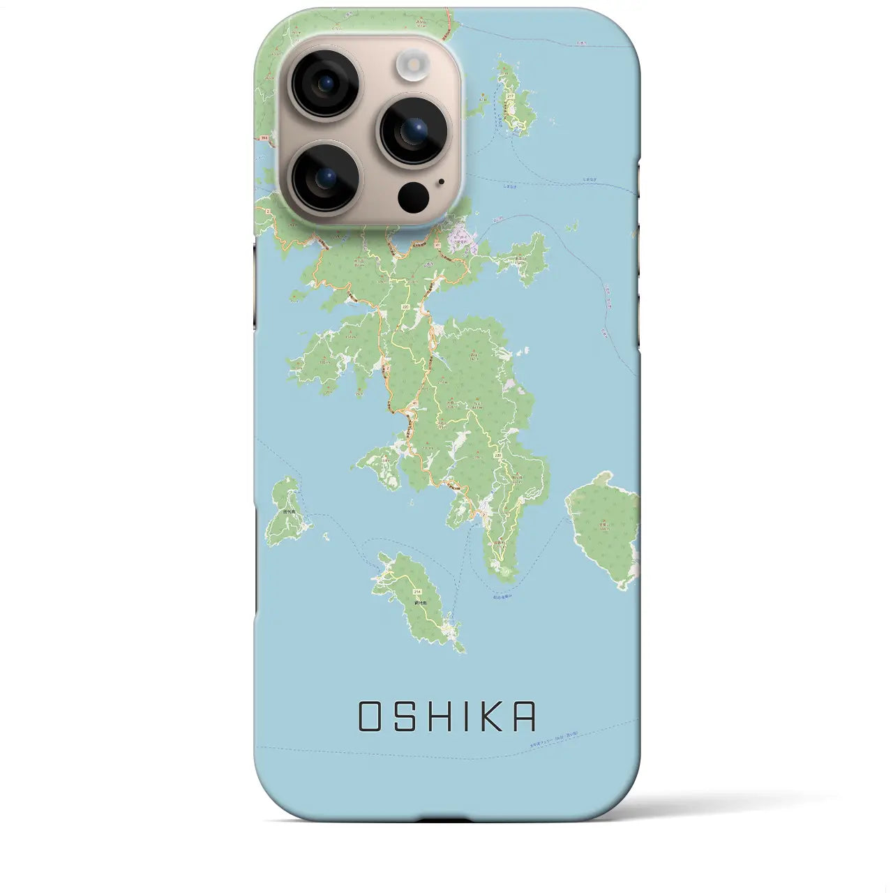 【牡鹿(宮城県)】地図柄iPhoneケース(バックカバータイプ)