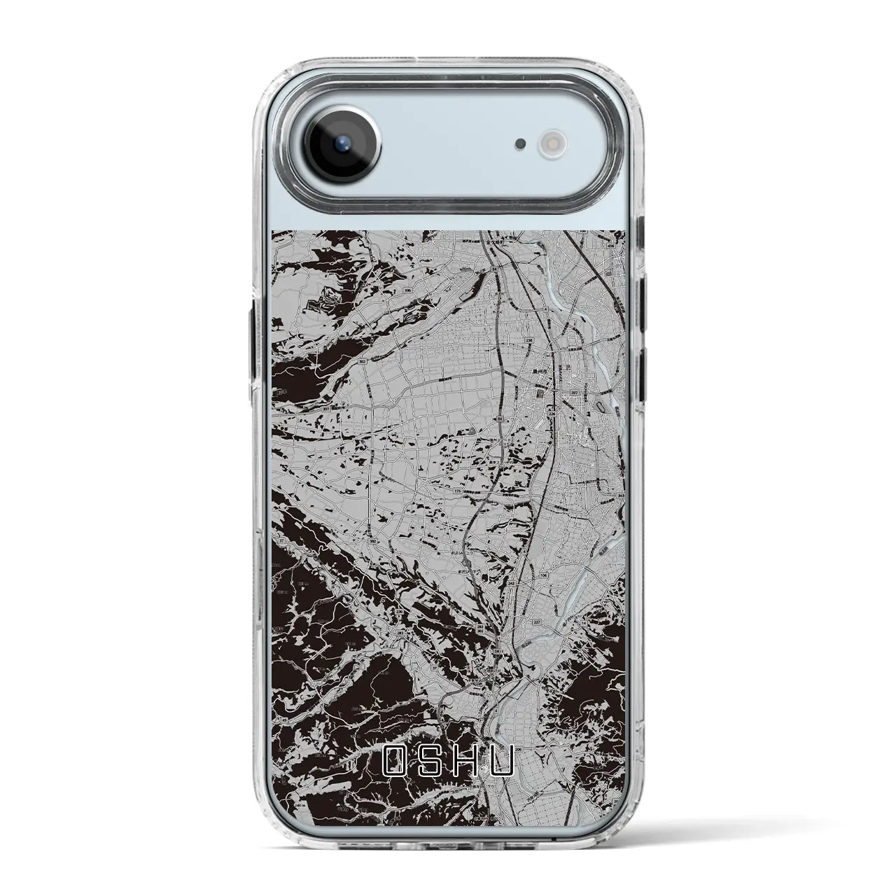 【奥州(岩手県)】地図柄iPhoneケース(MagSafeタイプ)