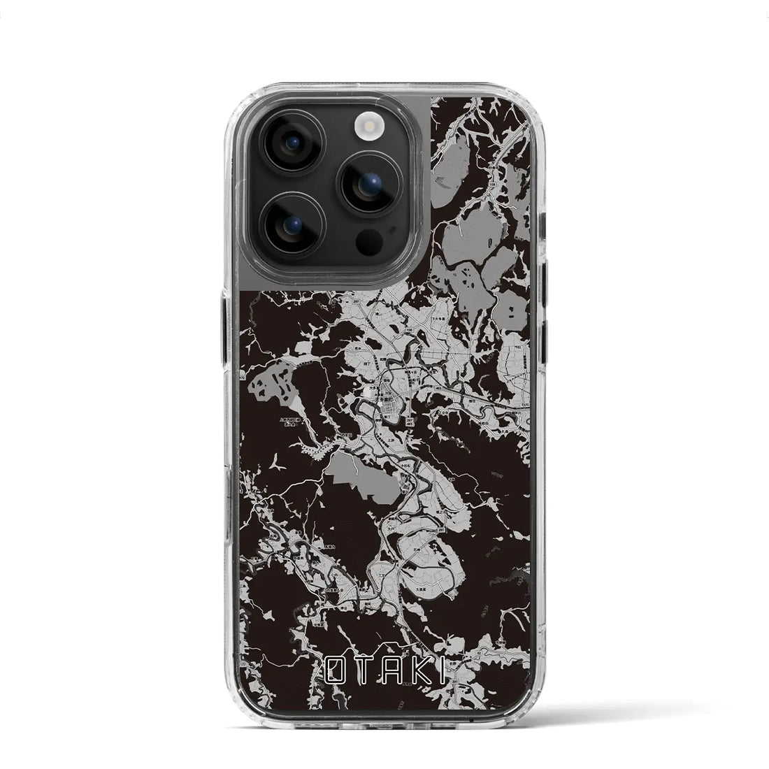 【大多喜(千葉県)】地図柄iPhoneケース(MagSafeタイプ)