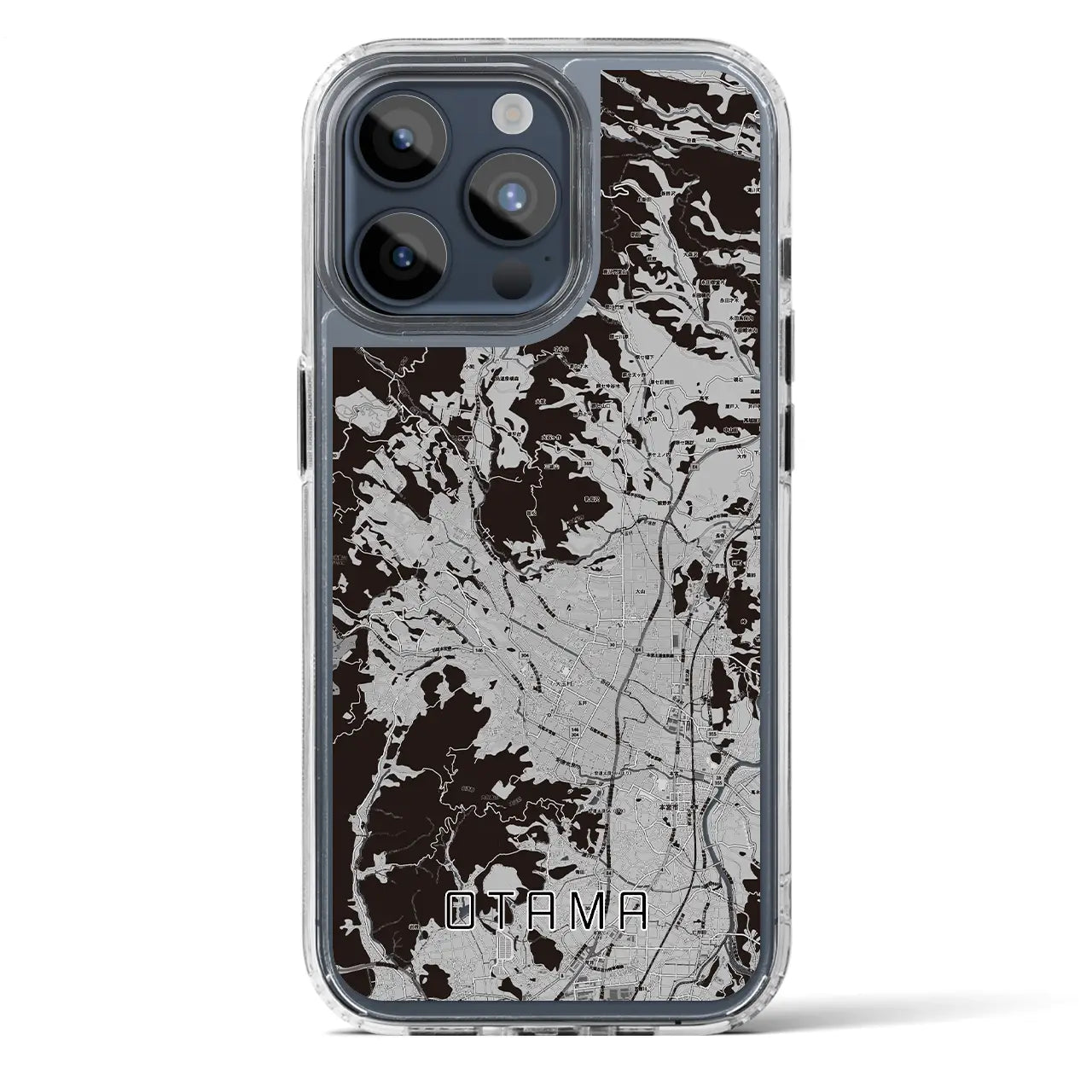 【大玉(福島県)】地図柄iPhoneケース(MagSafeタイプ)