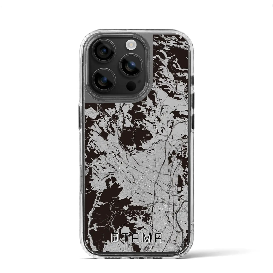 【大玉(福島県)】地図柄iPhoneケース(MagSafeタイプ)