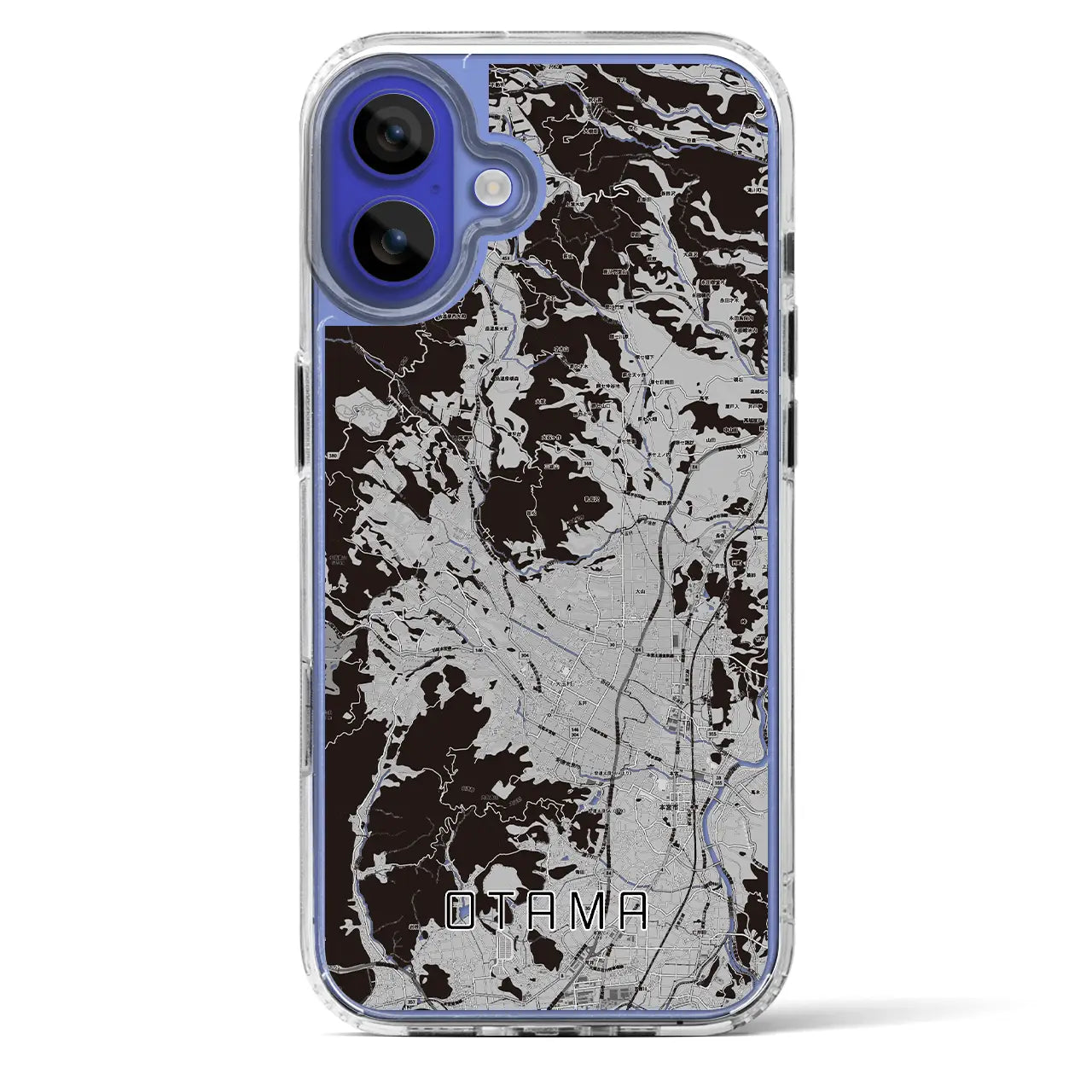 【大玉(福島県)】地図柄iPhoneケース(MagSafeタイプ)