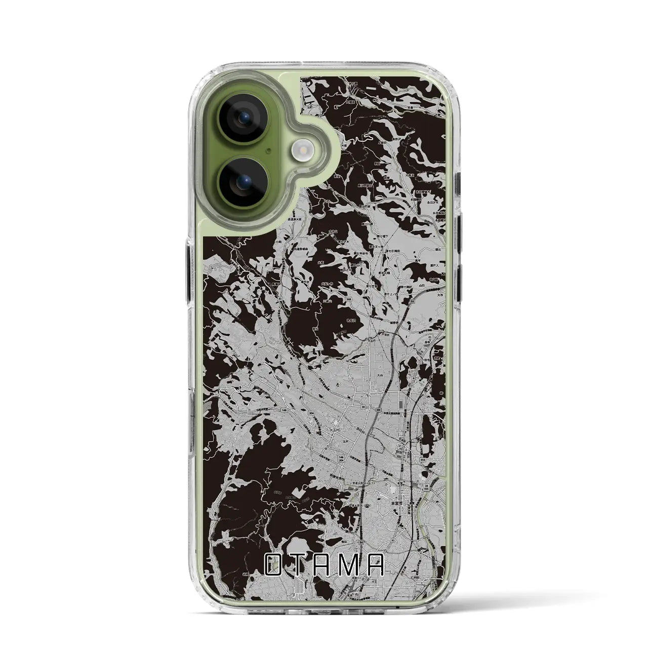 【大玉(福島県)】地図柄iPhoneケース(MagSafeタイプ)