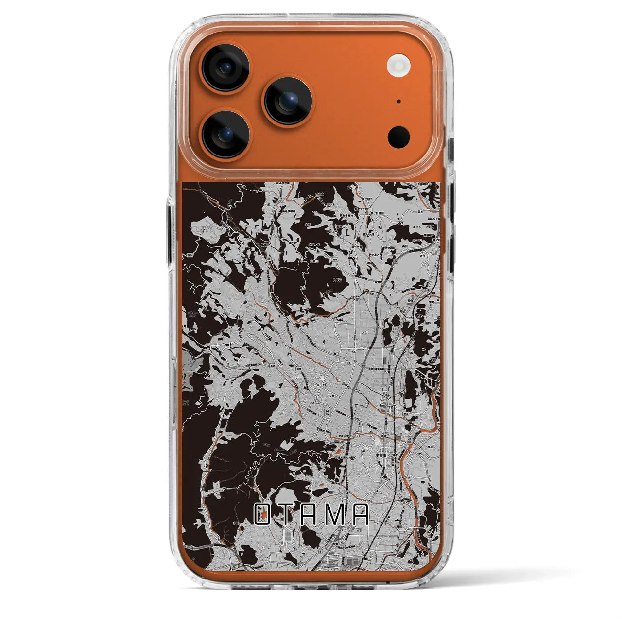 【大玉(福島県)】地図柄iPhoneケース(MagSafeタイプ)