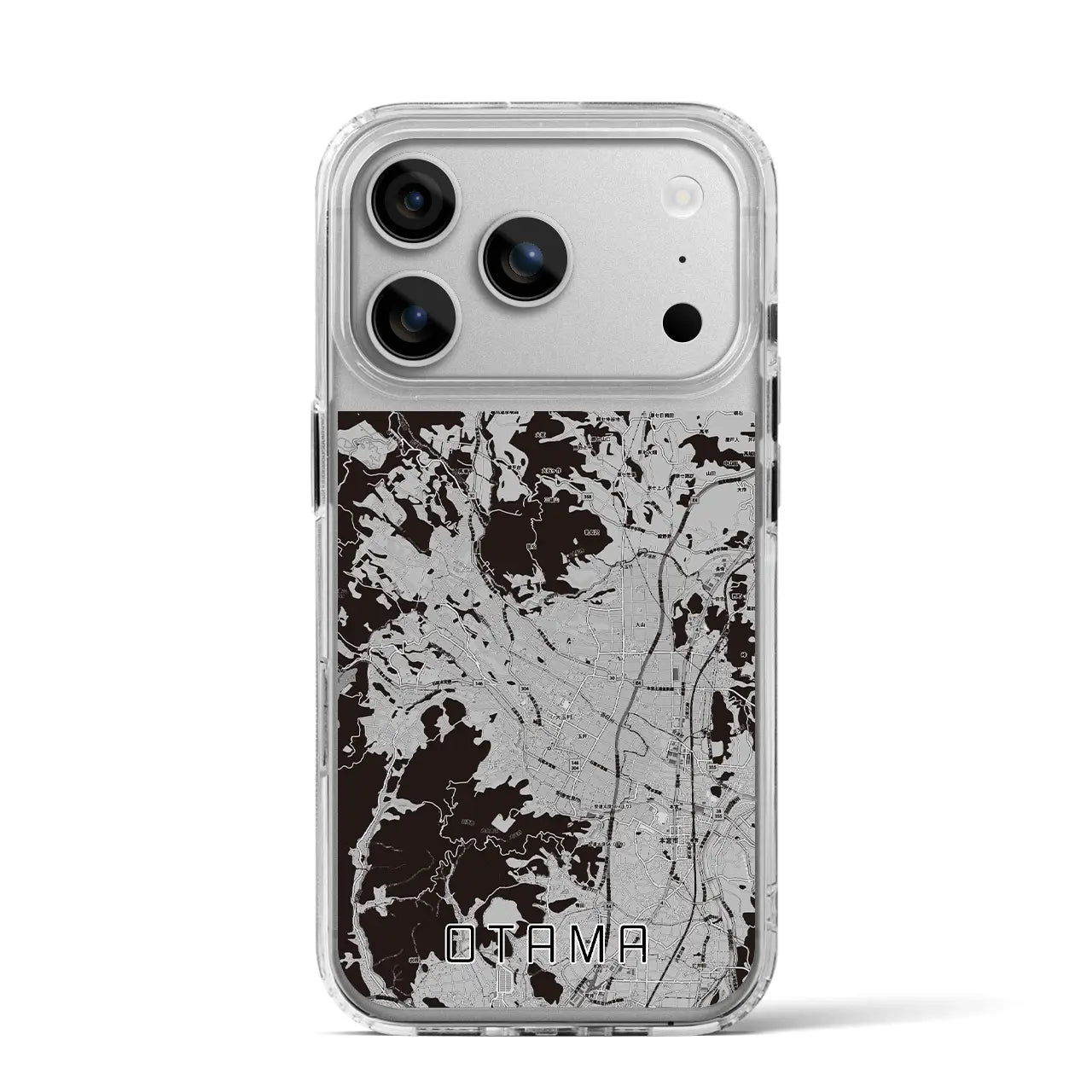 【大玉(福島県)】地図柄iPhoneケース(MagSafeタイプ)