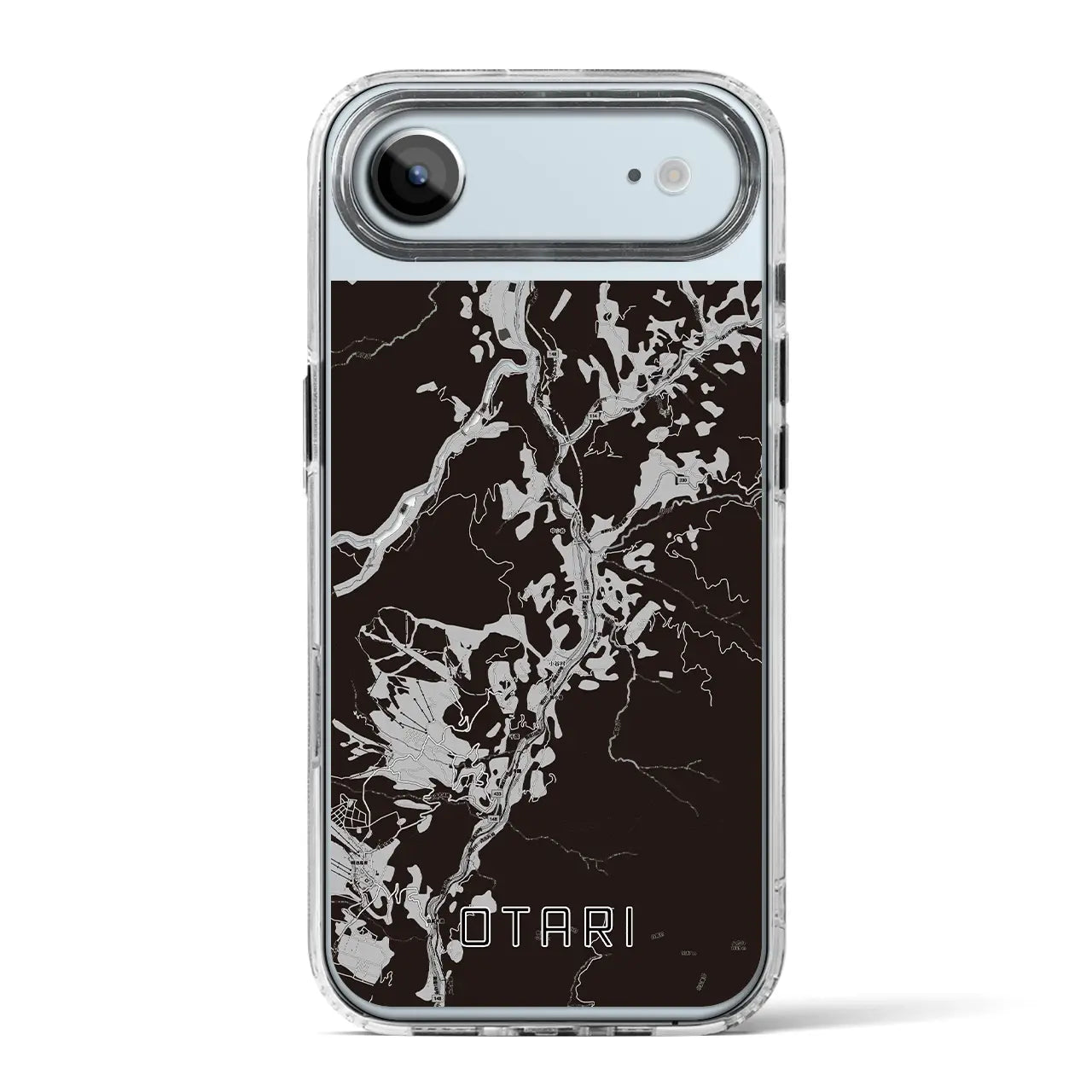 【小谷(長野県)】地図柄iPhoneケース(MagSafeタイプ)