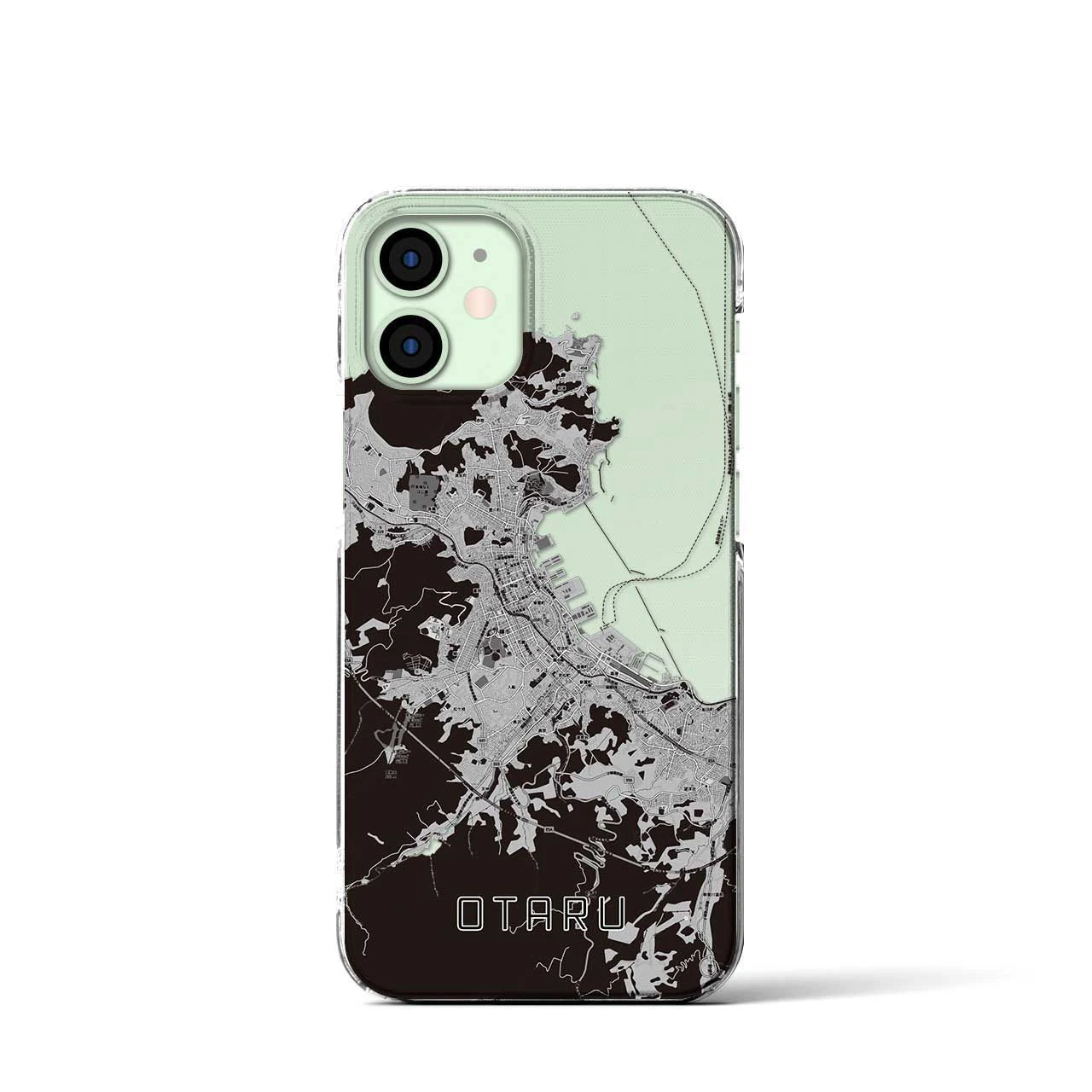 【小樽(北海道)】地図柄iPhoneケース(クリアタイプ)