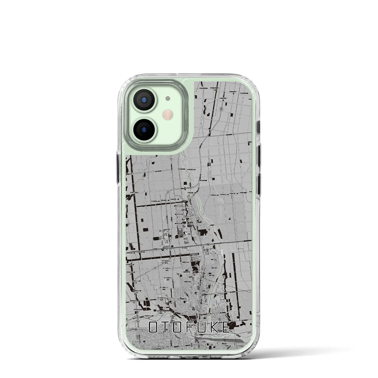 【音更(北海道)】地図柄iPhoneケース(MagSafeタイプ)