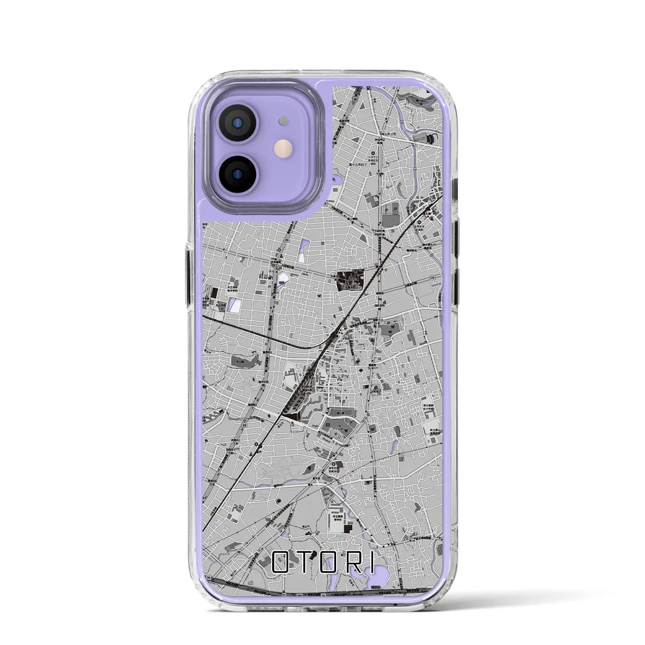 【鳳(大阪府)】地図柄iPhoneケース(MagSafeタイプ)