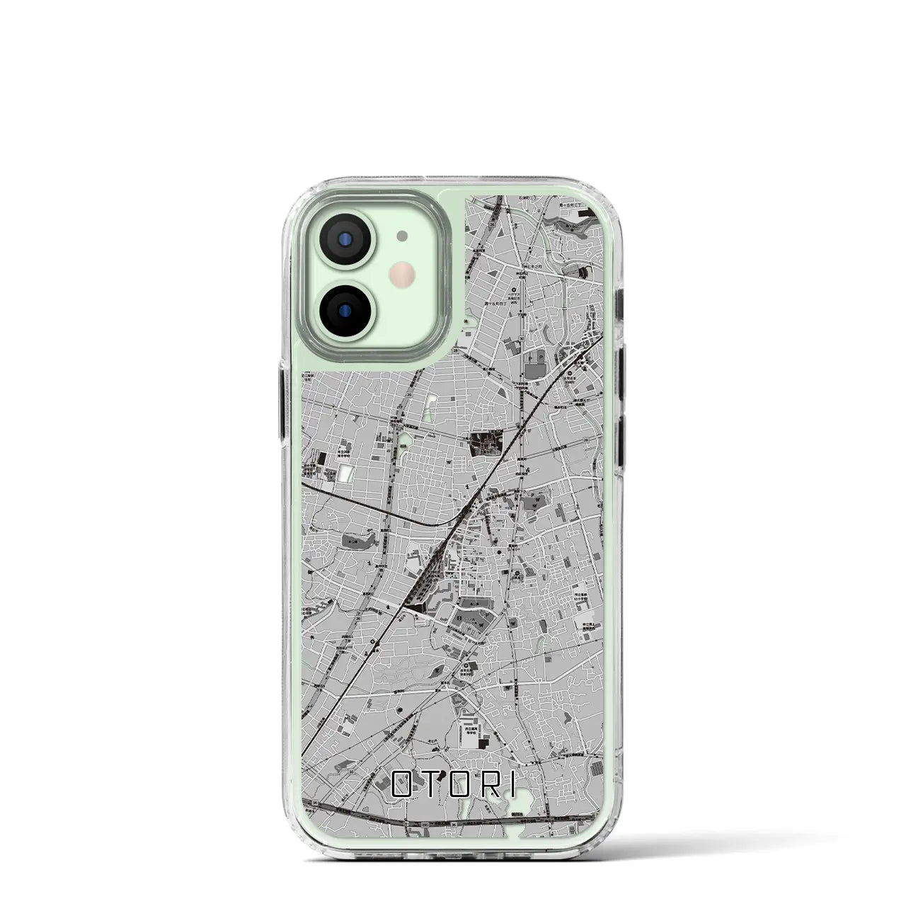 【鳳(大阪府)】地図柄iPhoneケース(MagSafeタイプ)