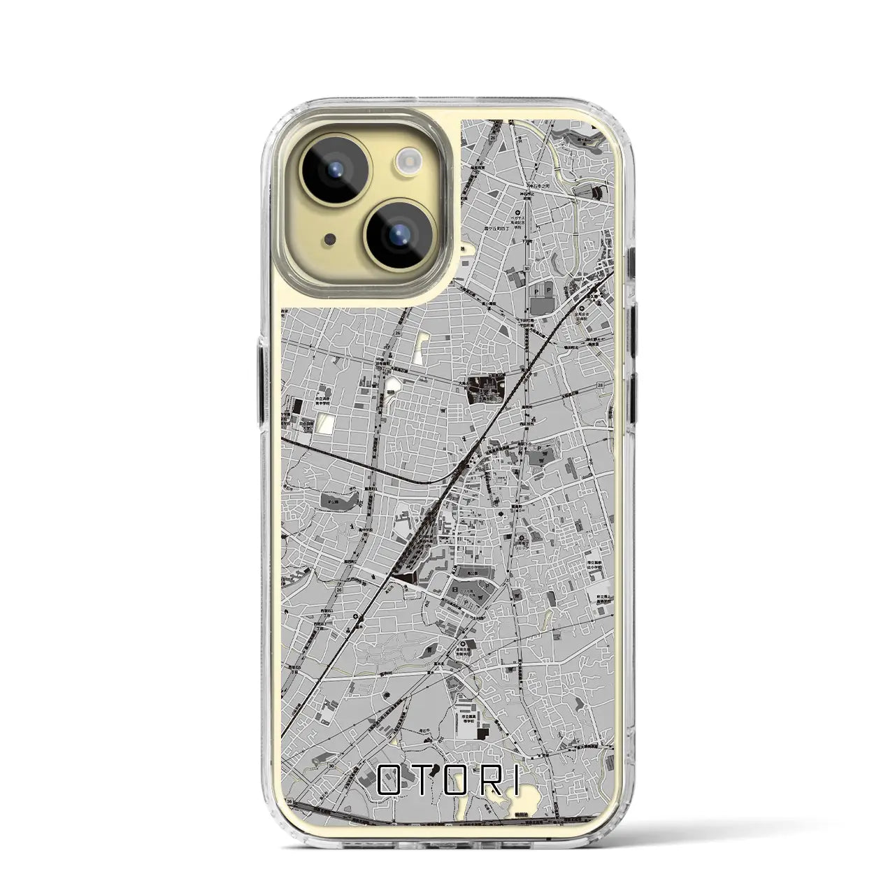 【鳳(大阪府)】地図柄iPhoneケース(MagSafeタイプ)