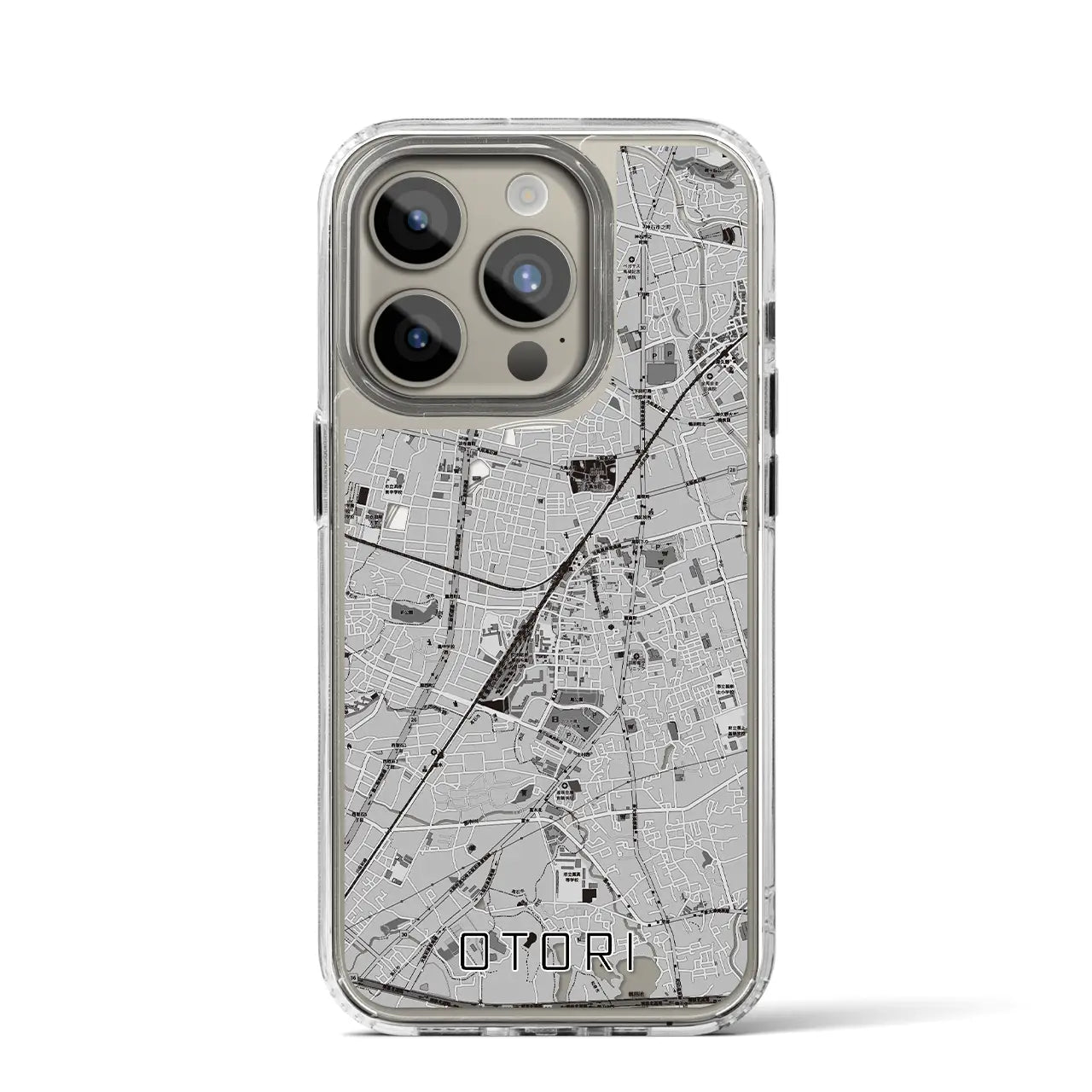 【鳳(大阪府)】地図柄iPhoneケース(MagSafeタイプ)