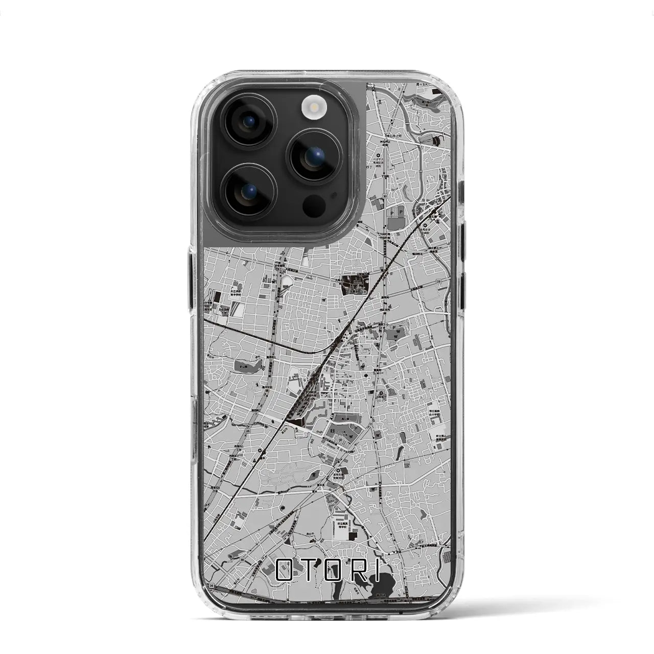 【鳳(大阪府)】地図柄iPhoneケース(MagSafeタイプ)