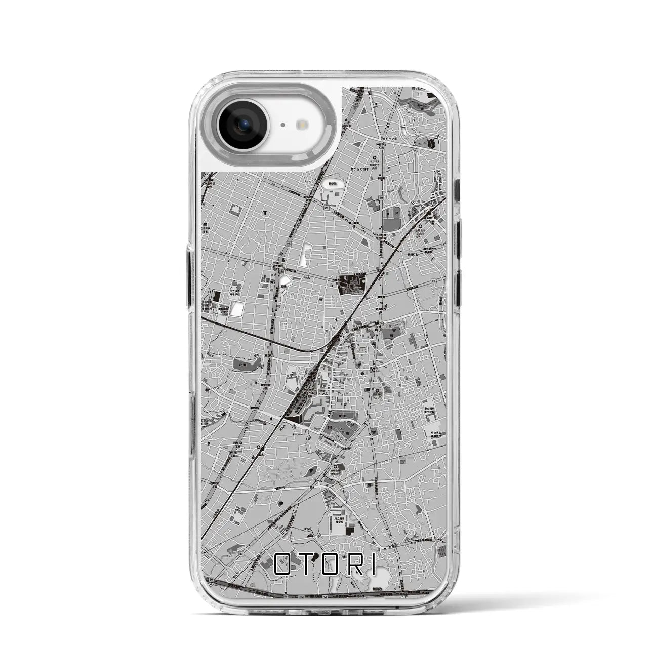 【鳳(大阪府)】地図柄iPhoneケース(MagSafeタイプ)