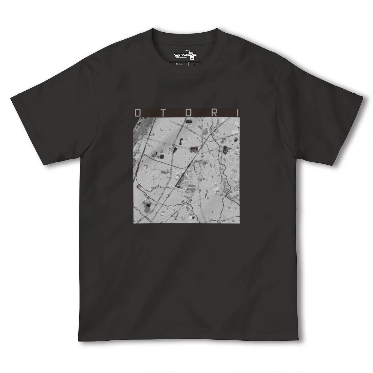 【鳳(大阪府)】地図柄ヘビーウェイトTシャツ