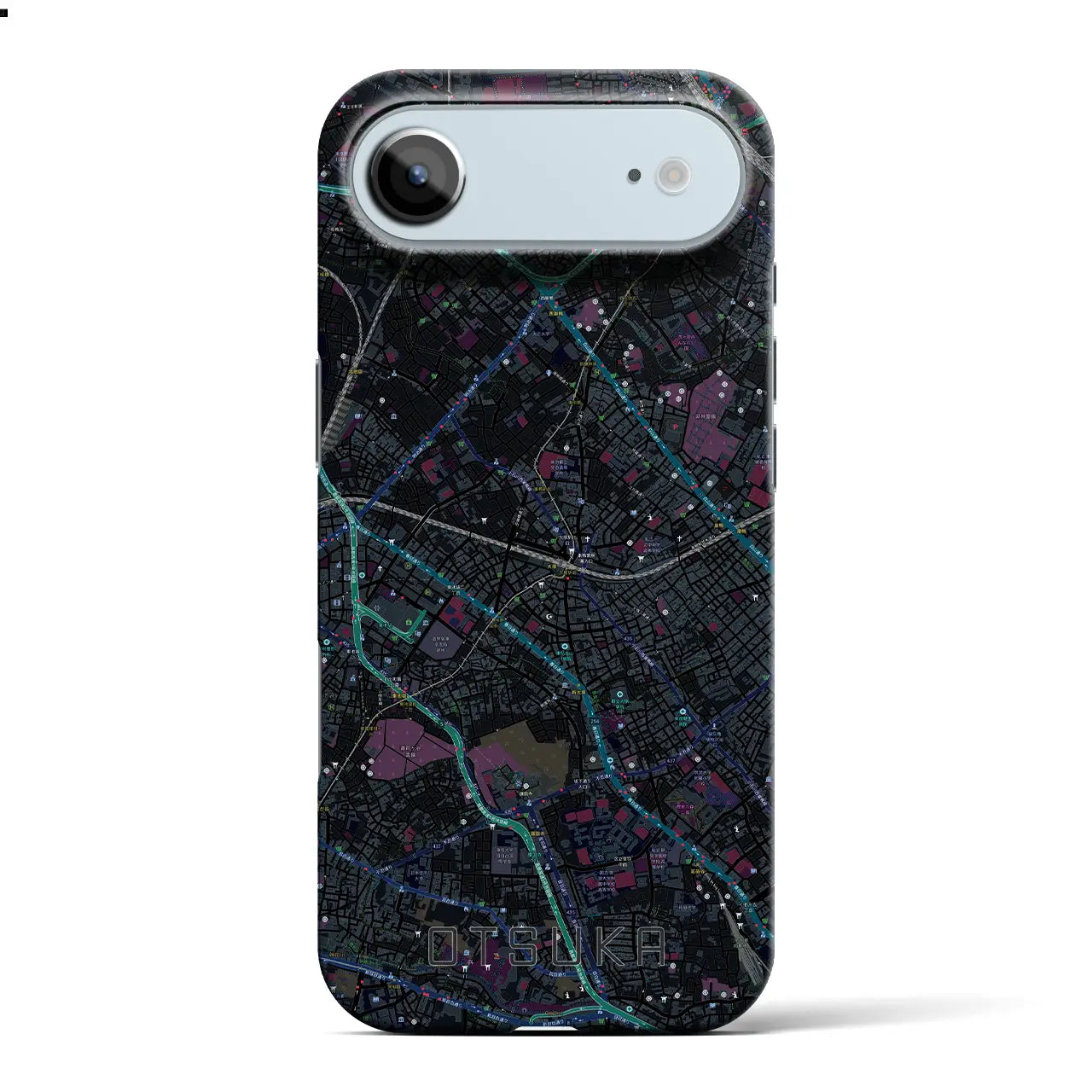 【大塚(東京都)】地図柄iPhoneケース(バックカバータイプ)