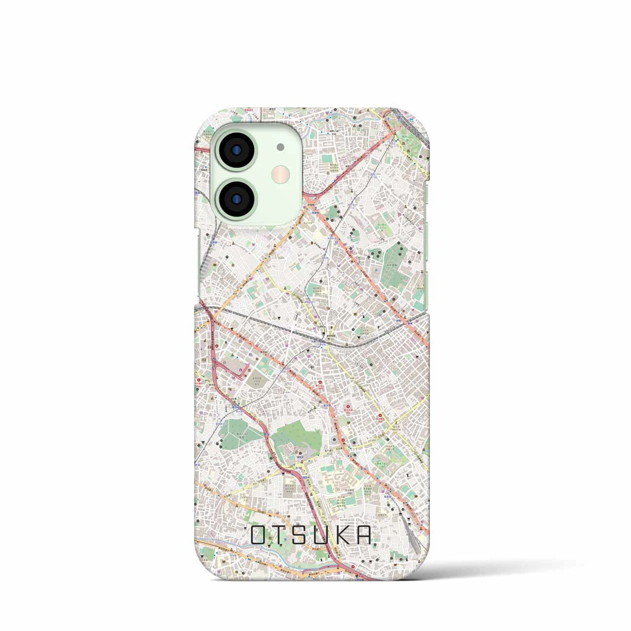 【大塚(東京都)】地図柄iPhoneケース(バックカバータイプ)