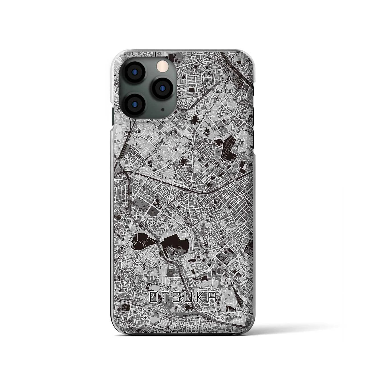 【大塚(東京都)】地図柄iPhoneケース(クリアタイプ)