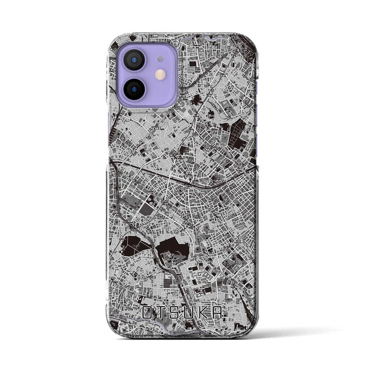 【大塚(東京都)】地図柄iPhoneケース(クリアタイプ)