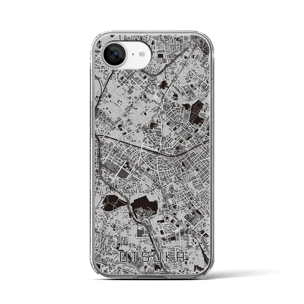 【大塚(東京都)】地図柄iPhoneケース(クリアタイプ)