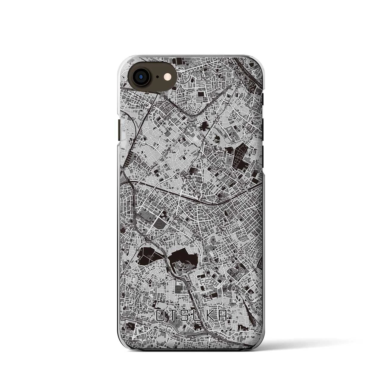 【大塚(東京都)】地図柄iPhoneケース(クリアタイプ)