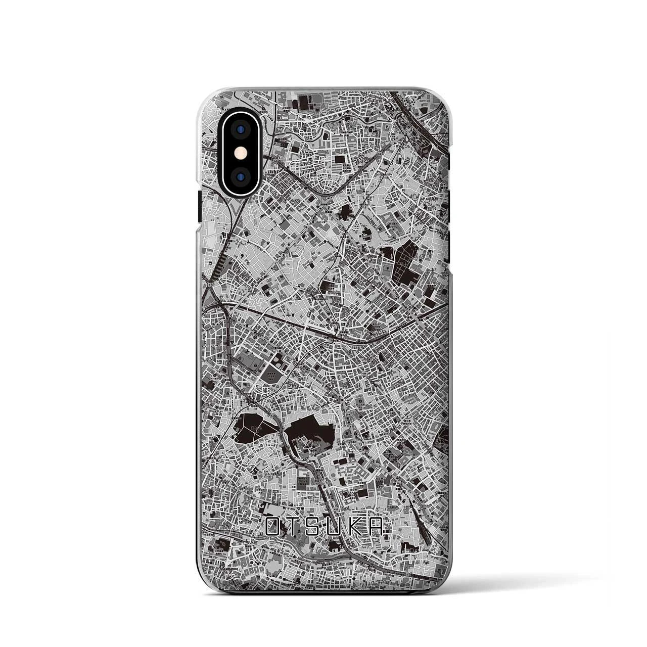 【大塚(東京都)】地図柄iPhoneケース(クリアタイプ)