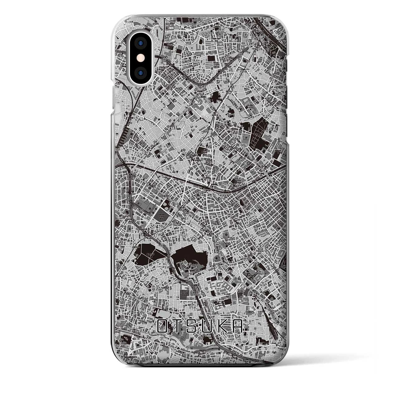 【大塚(東京都)】地図柄iPhoneケース(クリアタイプ)