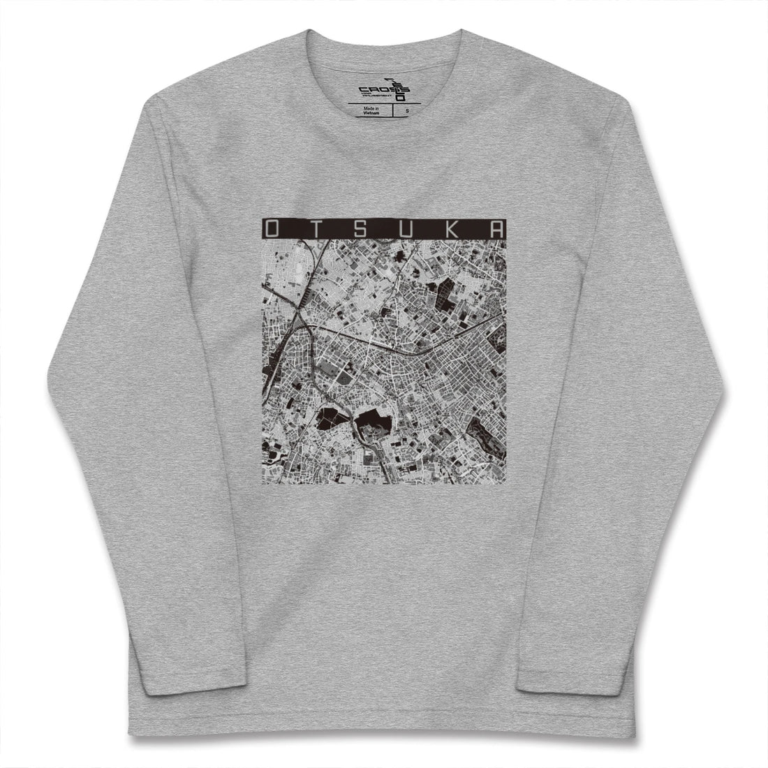 【大塚(東京都)】地図柄ロングスリーブTシャツ