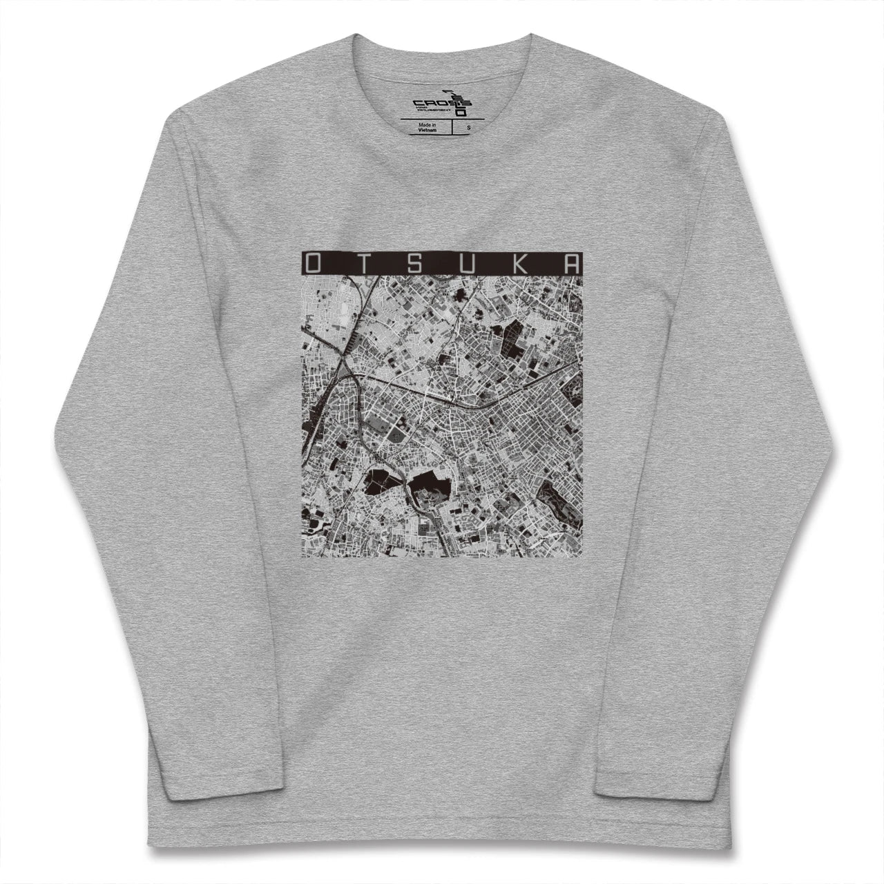 【大塚(東京都)】地図柄ロングスリーブTシャツ