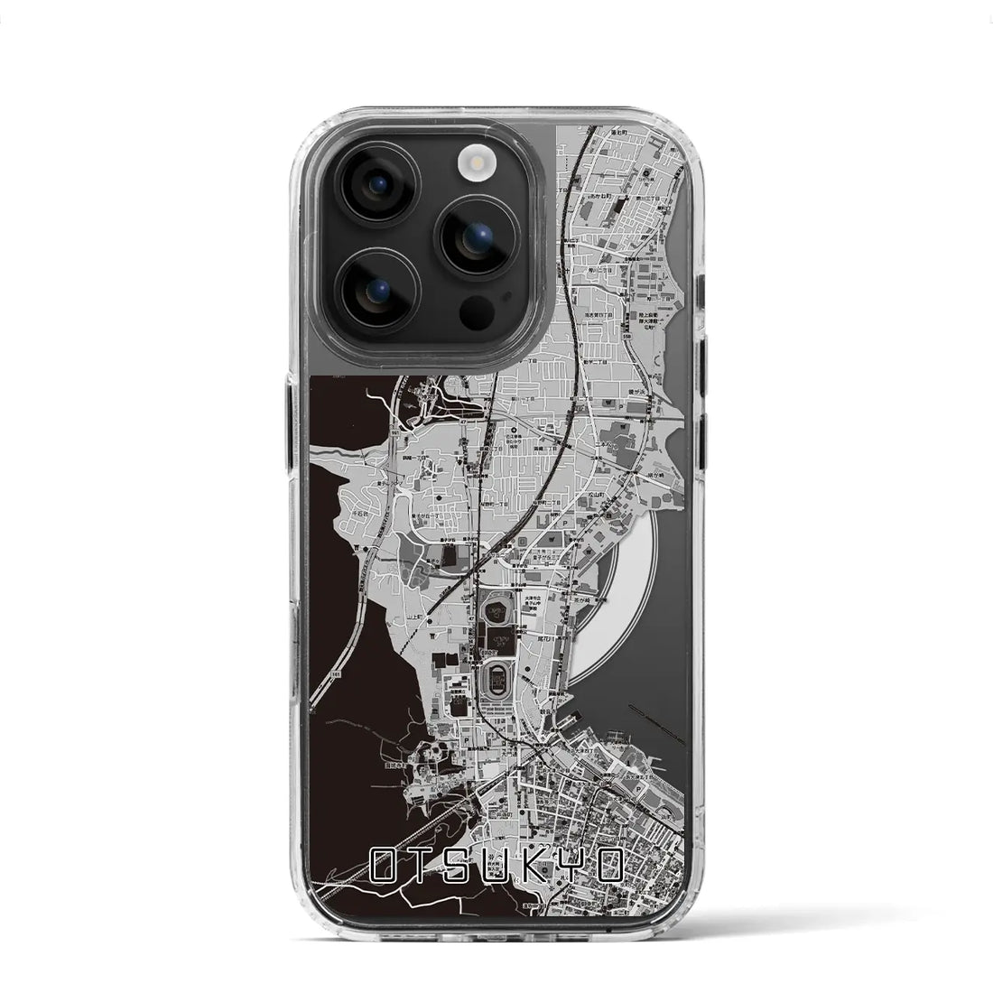 【大津京(滋賀県)】地図柄iPhoneケース(MagSafeタイプ)