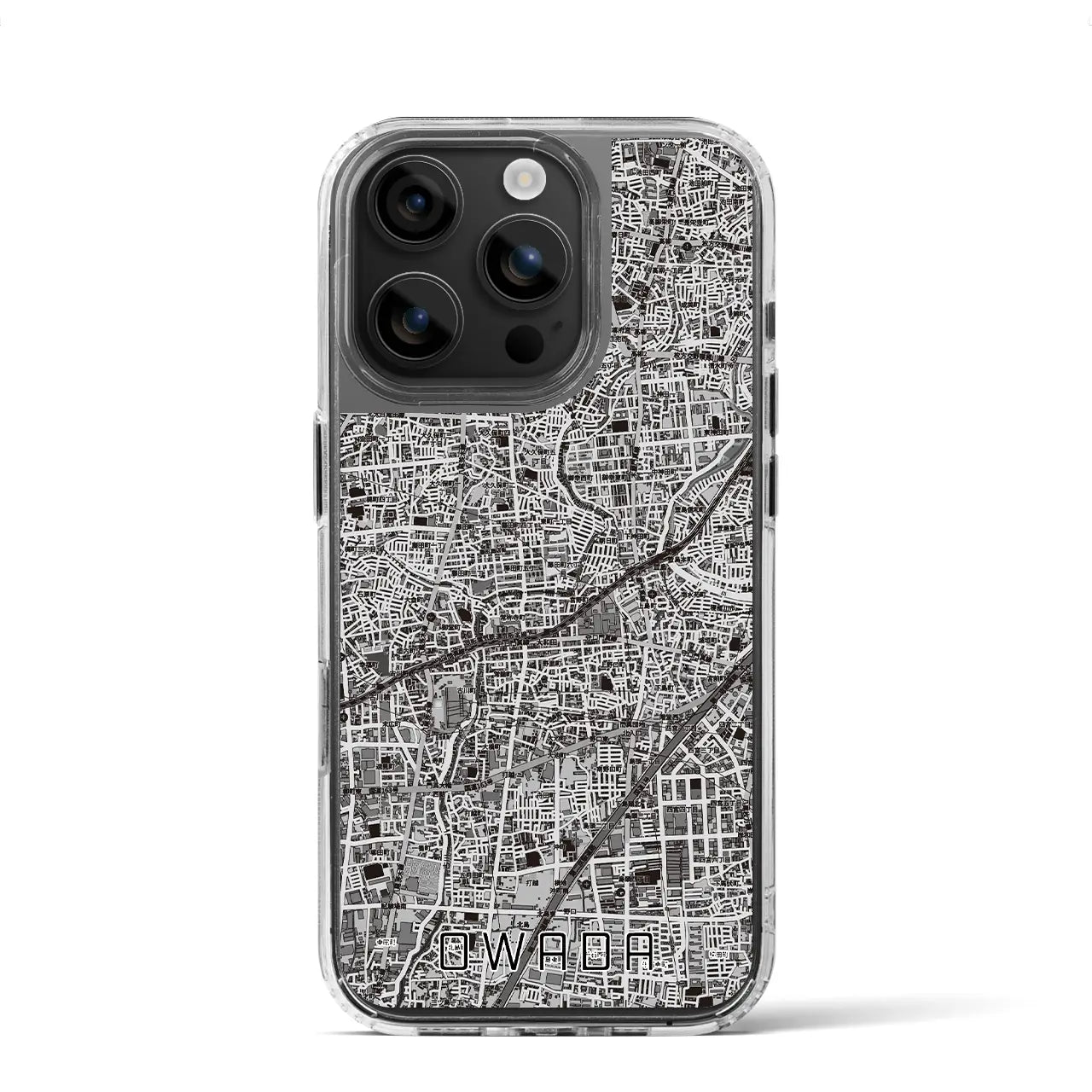 【大和田(大阪府)】地図柄iPhoneケース(MagSafeタイプ)