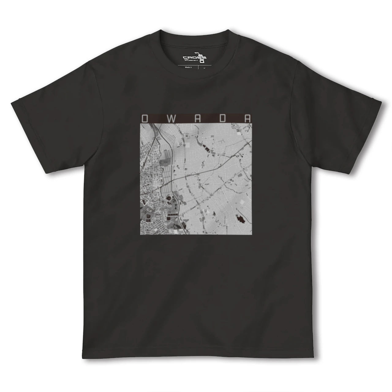 【大和田(埼玉県)】地図柄ヘビーウェイトTシャツ