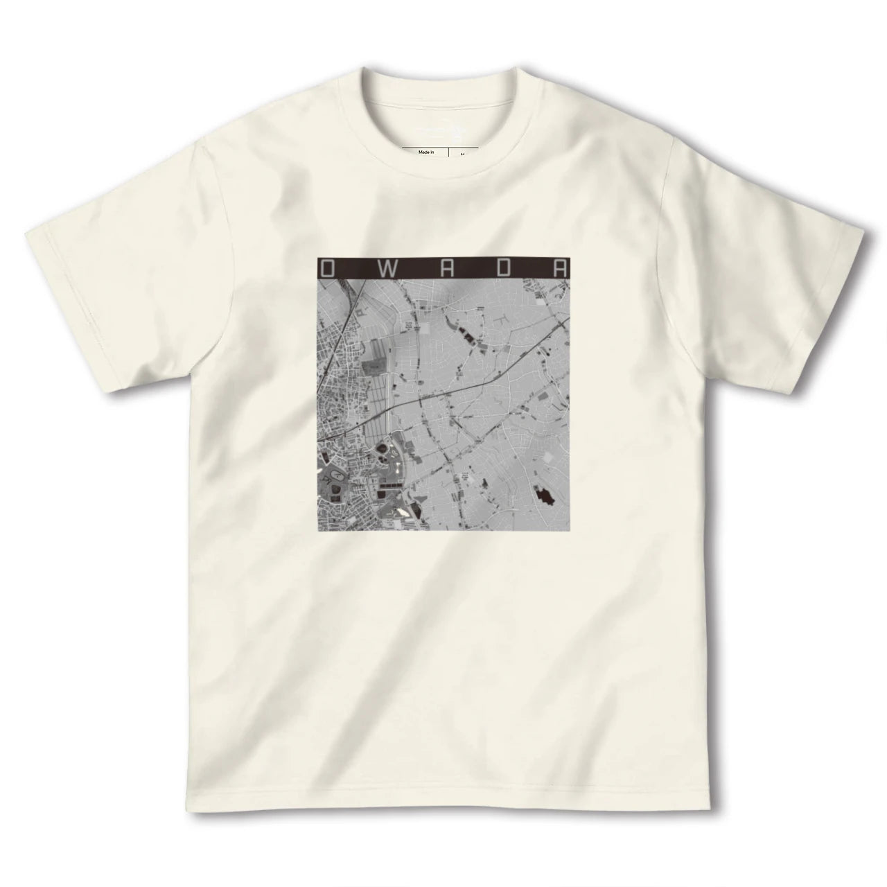 【大和田(埼玉県)】地図柄ヘビーウェイトTシャツ